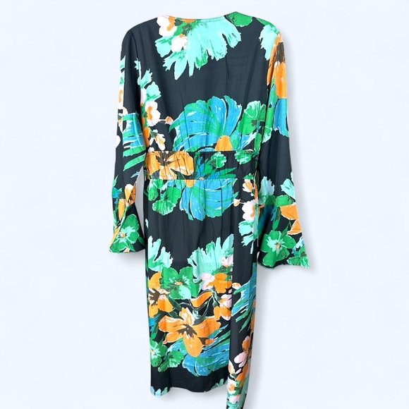 RAGA NWT Size‎ Large Multicolor Floral Dress - Picture 5 of 16